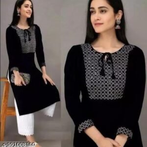 Adrika Superior Kurtis - Rayon Embroidered