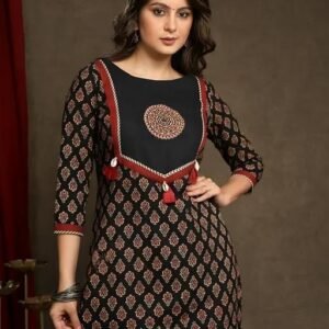 Women Cotton Cambric Alisha Drishya Kurtis